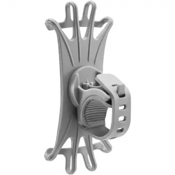 Support de smartphone pour guidon en alliage d'aluminium ROCKBROS LF436 - gris