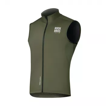 ROCKBROS ROAD TO SKY Windproof Thermal Cycling Vest Green M