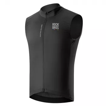 ROCKBROS ROAD TO SKY Men's Lightweight Breathable Cycling Vest S Black