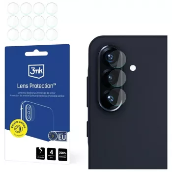 Protection d'objectif 3mk pour Samsung Galaxy A56 5G - protection appareil photo en verre trempé 9H