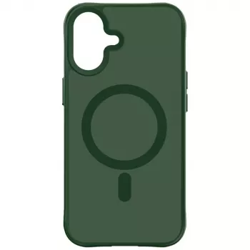 3MK Smoke MagCase pour Apple iPhone 17 - coque MagSafe verte translucide avec protection contre les chutes de qualité militaire