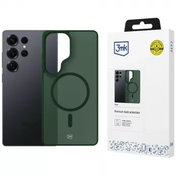 3MK Smoke MagCase pour Samsung Galaxy S25 Ultra - vert