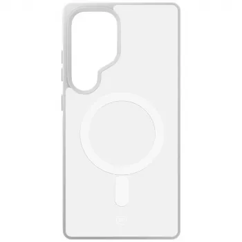 3MK Smoke MagCase pour Samsung Galaxy S25 Ultra - blanc