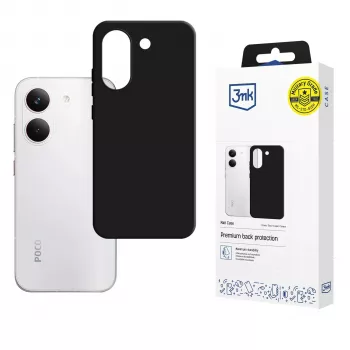 Coque mate 3mk pour POCO X8 Pro - noir