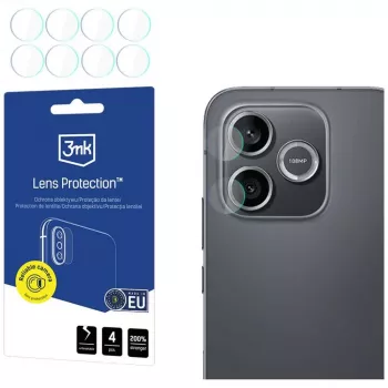 3MK Lens Protection Protecteur d'objectif photo pour Honor 600 Lite – Verre trempé 9H, ultra-transparent, anti-rayures, sans bulles