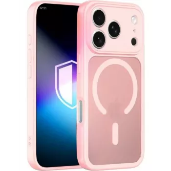 3MK Misty MagCase pour Apple iPhone 17 Pro Max - Rose