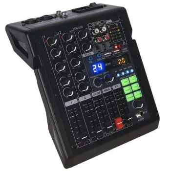 Table de mixage audio analogique DNA EF-MIX 4 USB MP3 Bluetooth