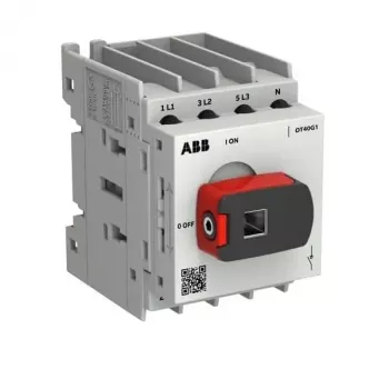 ABB OTOT40G1-4MSN2Plus Load Break Switch, 40 A, Frame G1, 4-Pole