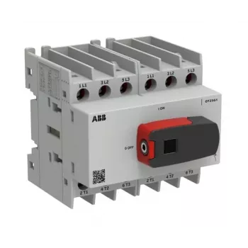 ABB OT Plus OT25G1-6BS25 A Interrupteur-sectionneur, cadre G1, 6 pôles, avec poignée