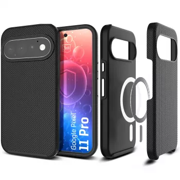 3mk Hardy Shockproof MagCase pour Google Pixel 11 Pro, transparent