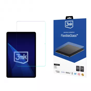 3MK PROTECTION FlexibleGlass Film de protection d'écran pour Honor Pad 20 12.1 / tablettes jusqu'à 13 pouces - Verre hybride, 7H, oléophobe, couverture intégrale, installation facile