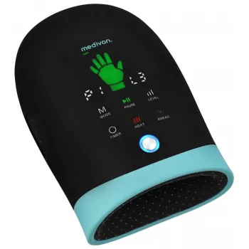 Appareil de massage des mains et poignets MEDIVON Hand Max avec chaleur, noir