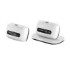 Pack de 2 batteries BOBOVR BM60-2 6500 mAh avec station de charge pour M3 Pro+ et sangles de tête M3 - blanc