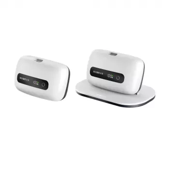 Pack de 2 batteries BOBOVR BM60-2 6500 mAh avec station de charge pour M3 Pro+ et sangles de tête M3 - blanc