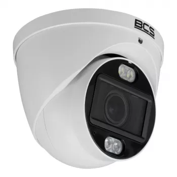 Caméra bullet analogique HD 5MP BCS BCS-EA45VSR8L6 avec objectif varifocal motorisé, Smart IR 80 m, True WDR 120 dB, IP67