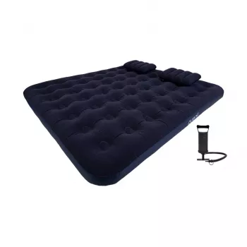 Ensemble matelas pneumatique gonflable AVENLI XXL 203x183x22 cm Queen Size avec pompe à pied et kit de réparation