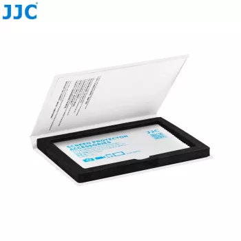 Protection d'écran LCD en verre trempé JJC GSP-XE5 pour Fujifilm X-E5 - dureté 9H, 0,3mm, bords arrondis 2,5D, revêtement oléophobe, pose sans bulles