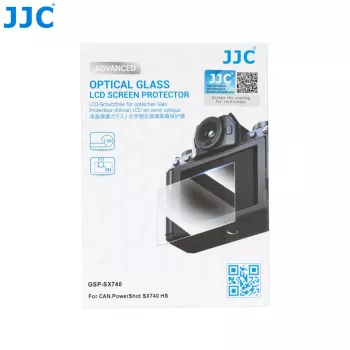 Protection d'écran en verre trempé 9H JJC pour Canon PowerShot SX740 HS / SX730 HS
