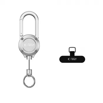 Support antivol TECH-PROTECT ATH02 Urbanloop pour AirTag argent