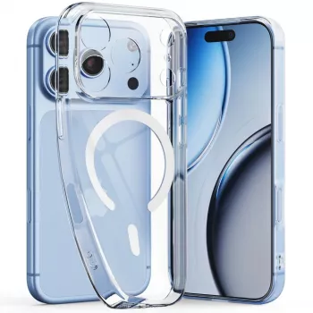 Coque MagSafe Tech-Protect Flexair pour iPhone 17 Pro Max / 18 Pro Max, transparente