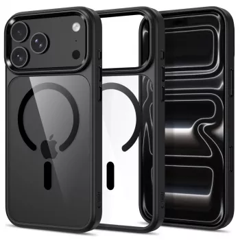 Tech-Protect Magmat MagSafe Case for iPhone 17 Pro / 18 Pro Black/Clear