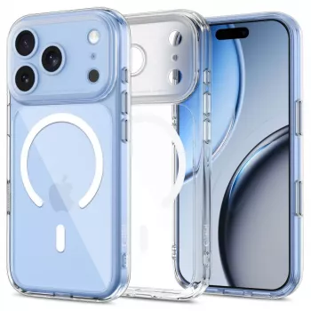 Coque transparente MagSafe Tech-Protect MagPeak pour iPhone 17 Pro Max / 18 Pro Max