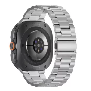 TECH-PROTECT Stainless Steel Link Bracelet for Samsung Galaxy Watch Ultra 1 / 2 (47mm) - Silver