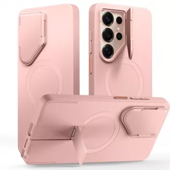 TECH-PROTECT Kevlar Aura MagSafe Case for Samsung Galaxy S26 Ultra - Pink