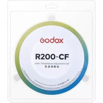 Jeu de filtres couleur Godox R200-CF pour flash annulaire R200