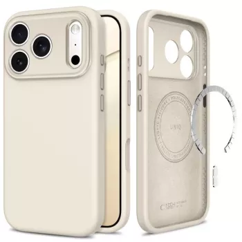 Coque transparente MagSafe TECH-PROTECT UNIQ pour iPhone 17 Pro / 18 Pro Titanium
