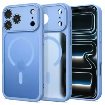 Tech-Protect BasicMag MagSafe Case for iPhone 17 Pro Max / 18 Pro Max, Matte Light Blue