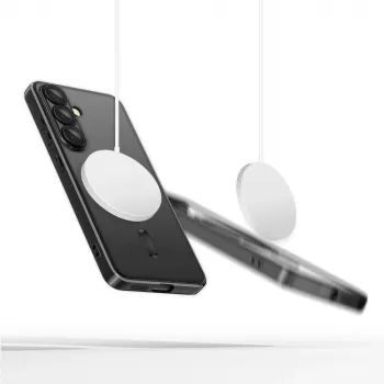 Tech-Protect Magflex MagSafe Galaxy S25 Edge Case Shiny Black