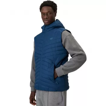 4F Men's Lightweight Zip Vest M344 Navy Size L