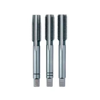 Ensemble de tarauds à main métriques à pas gros M14, 3 pièces, HSS, EL-CUT, DIN 352, 6H