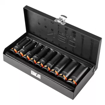Douilles à chocs NEO TOOLS 1/2 pouce, Torx externe E10-E24, set de 9, CrMo