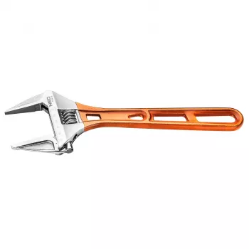 Clé à molette NEO TOOLS 306 mm, ouverture 0-53 mm, acier chrome-vanadium, phosphatée, DIN 3117