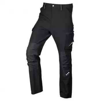NEO TOOLS 81-295-1-XS Mix&Match pantalon de travail 4-way stretch, noir-vert, XS