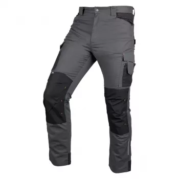 NEO TOOLS Mix&Match pantalon de travail, canvas, renforcé Cordura, gris-noir, taille M