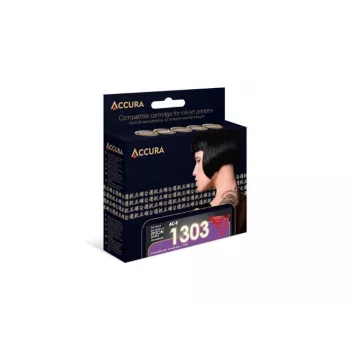 Cartouche d'encre magenta compatible Accura pour Epson T1303 (AC-E1303M)