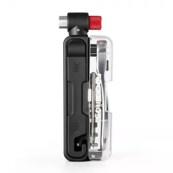 ROCKBROS Bike Tool Kit Multitool with CO2 Inflator and Ratchet Wrench - Black