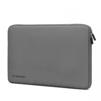 Housse d'ordinateur portable en néoprène Wozinsky WNL-17G 17,3 pouces - Gris