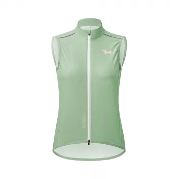 Gilet de cyclisme pour femme ROCKBROS MJ008 TVI, coupe-vent, vert, taille L