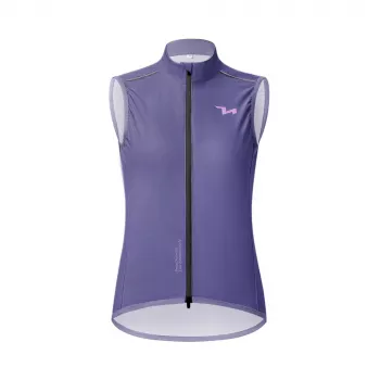 Gilet de cyclisme pour femme ROCKBROS MJ008 TVI, coupe-vent, violet, taille S