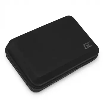Étui organisateur de voyage GREENCELL Green Cell GC PowerCase pour accessoires, noir