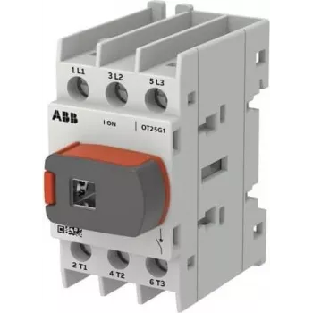 ABB OT Plus OT25G1-3BS25 A Load Break Switch, Frame G1, 3-Pole, with Handle (1SCA163417R1001)