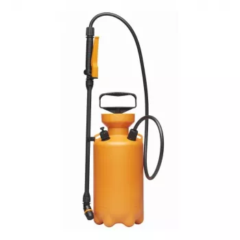 Pulvérisateur à pression FISKARS 5L manuel pour jardin avec buse réglable, sangle d'épaule et soupape de décompression