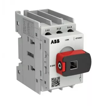Interrupteur-sectionneur ABB OT Plus OT40G1-3MS40 A 3 pôles 40A avec poignée directe