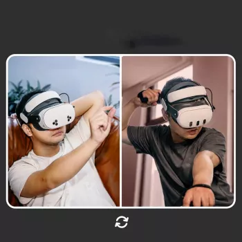 BOBOVR M3 Sangle de tête pour Meta Quest 3 / 3S - blanc