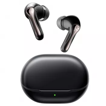 Écouteurs true wireless Soundpeats Air5 Pro avec ANC hybride, LDAC, Bluetooth 5.3, noir