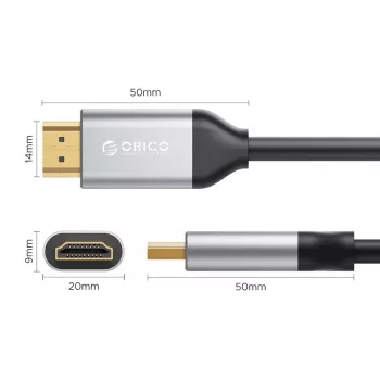 Câble HDMI 2.1 ORICO H8Y1 8K 60Hz 3 m noir